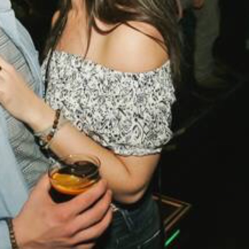 LF off the shoulder crop top